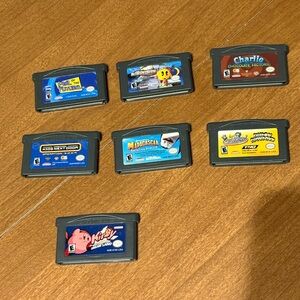 Nintendo Game Boy Advance Cartridge Collection - Gray